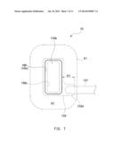 GAS SENSOR ELEMENT AND GAS SENSOR diagram and image