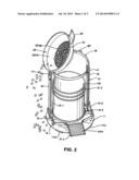 Portable classifier screen shaker assembly diagram and image