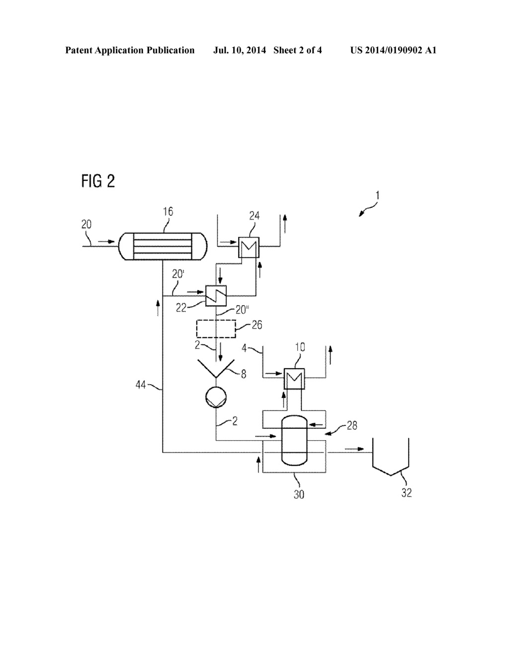 METHOD FOR REPROCESSING WASTEWATER AND WATER TREATMENT MACHINE - diagram, schematic, and image 03