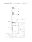 Removable safety barrier diagram and image