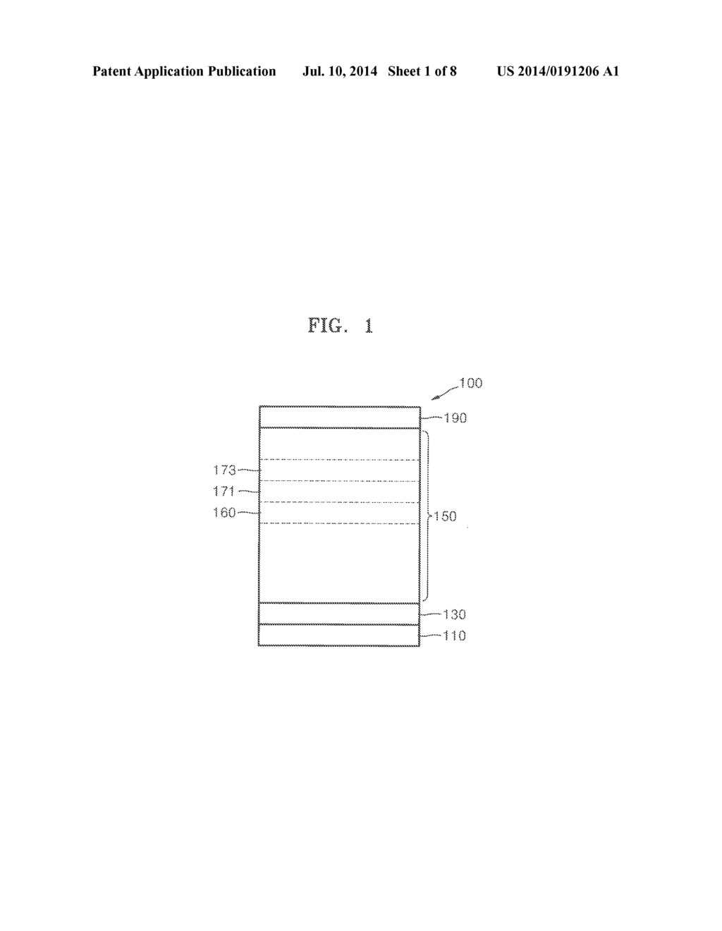 Organic Light-Emitting Device Having Improved Efficiency Characteristics     and Organic Light-Emitting Display Apparatus Including the Same - diagram, schematic, and image 02