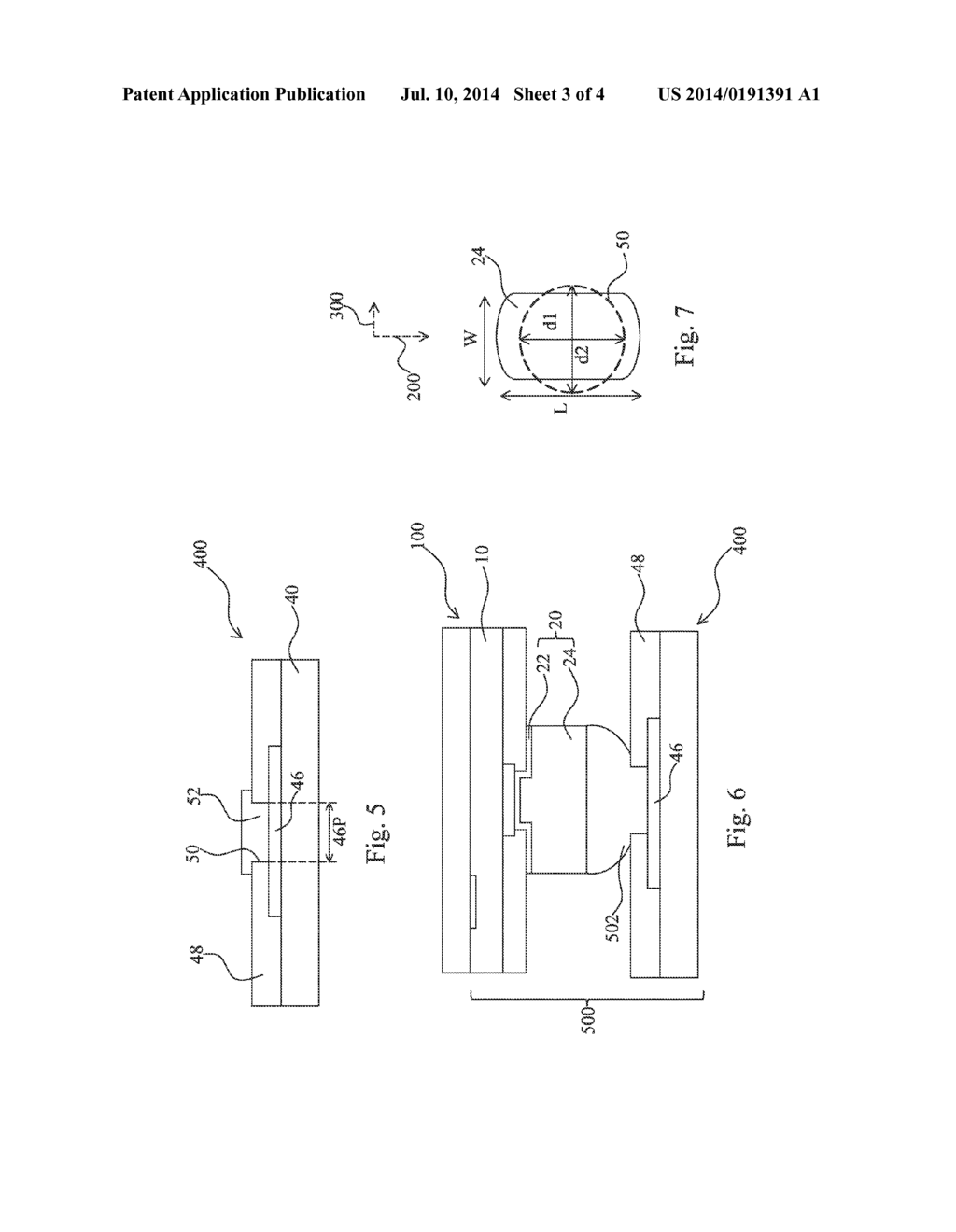 ELONGATED BUMP STRUCTURES IN PACKAGE STRUCTURE - diagram, schematic, and image 04