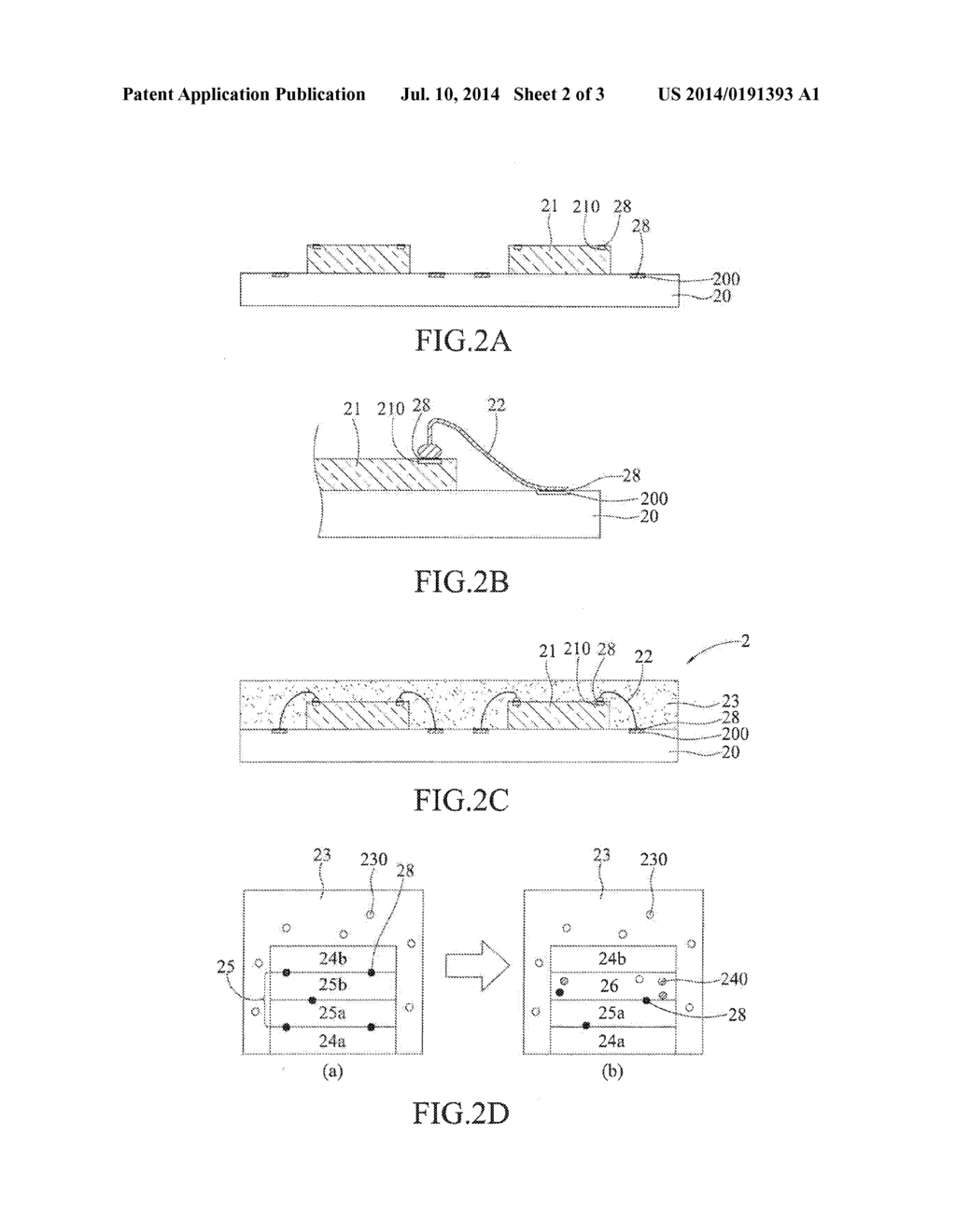 SEMICONDUCTOR PACKAGE AND FABRICATION METHOD THEREOF - diagram, schematic, and image 03