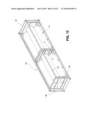 METHOD OF FABRICATING TYPE 4 CYLINDERS AND ARRANGING IN TRANSPORTATION     HOUSINGS FOR TRANSPORT OF GASEOUS FLUIDS diagram and image