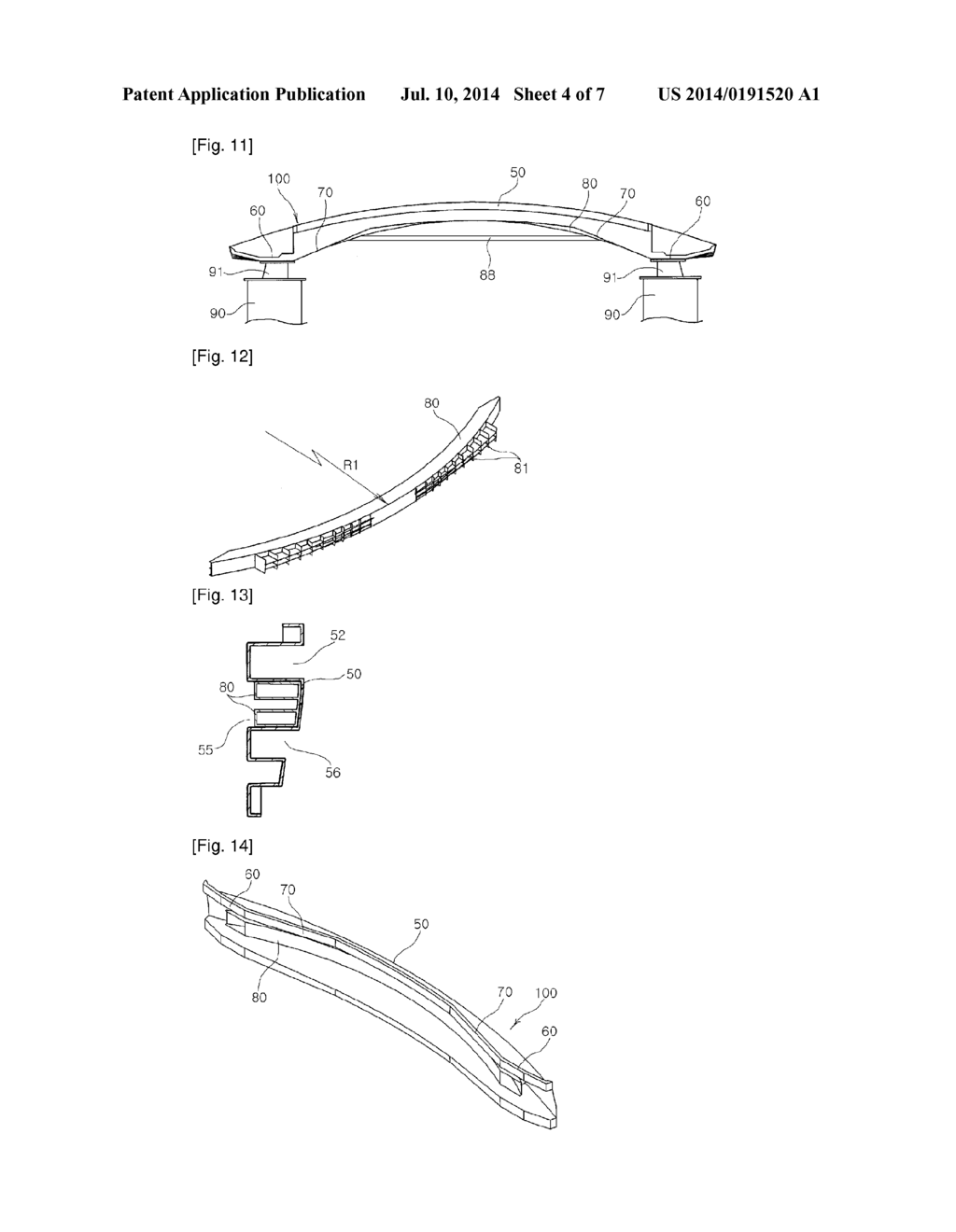 BUMPER BACK BEAM FOR VEHICLE - diagram, schematic, and image 05