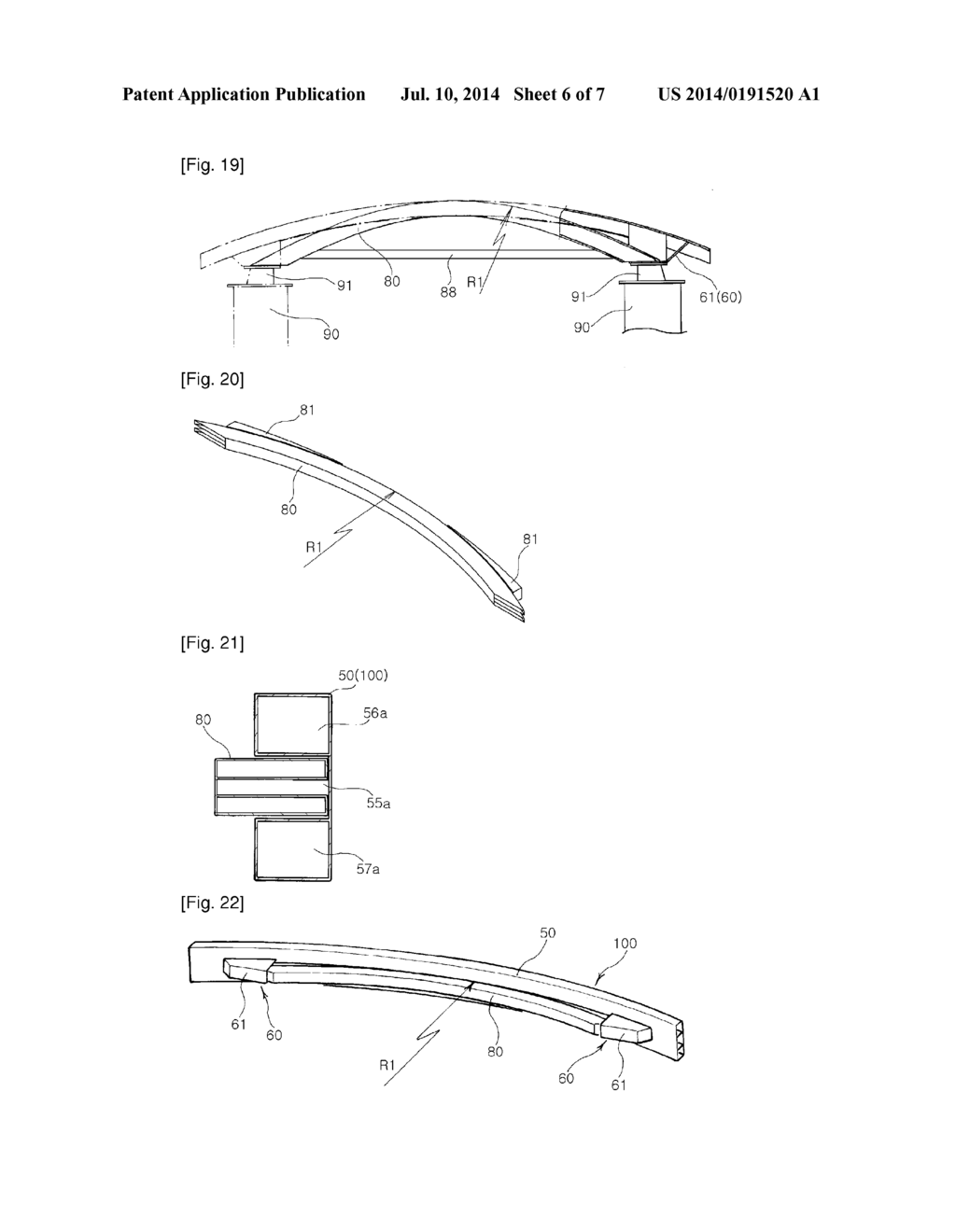 BUMPER BACK BEAM FOR VEHICLE - diagram, schematic, and image 07