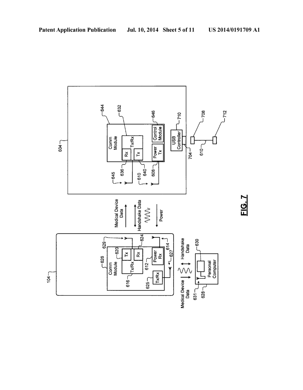 Handheld Medical Device Simultaneous Charging And In Vivo Analyte Sampling     Systems And Methods - diagram, schematic, and image 06