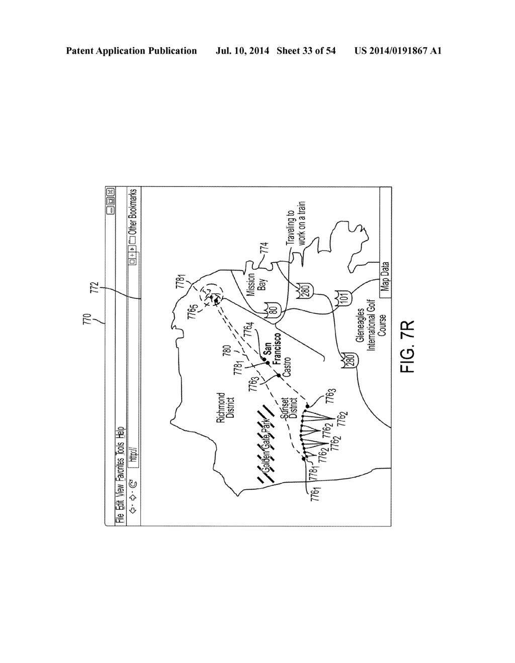 Methods and Systems for Metrics Analysis and Interactive Rendering,     Including Events Having Combined Activity and Location Information - diagram, schematic, and image 34