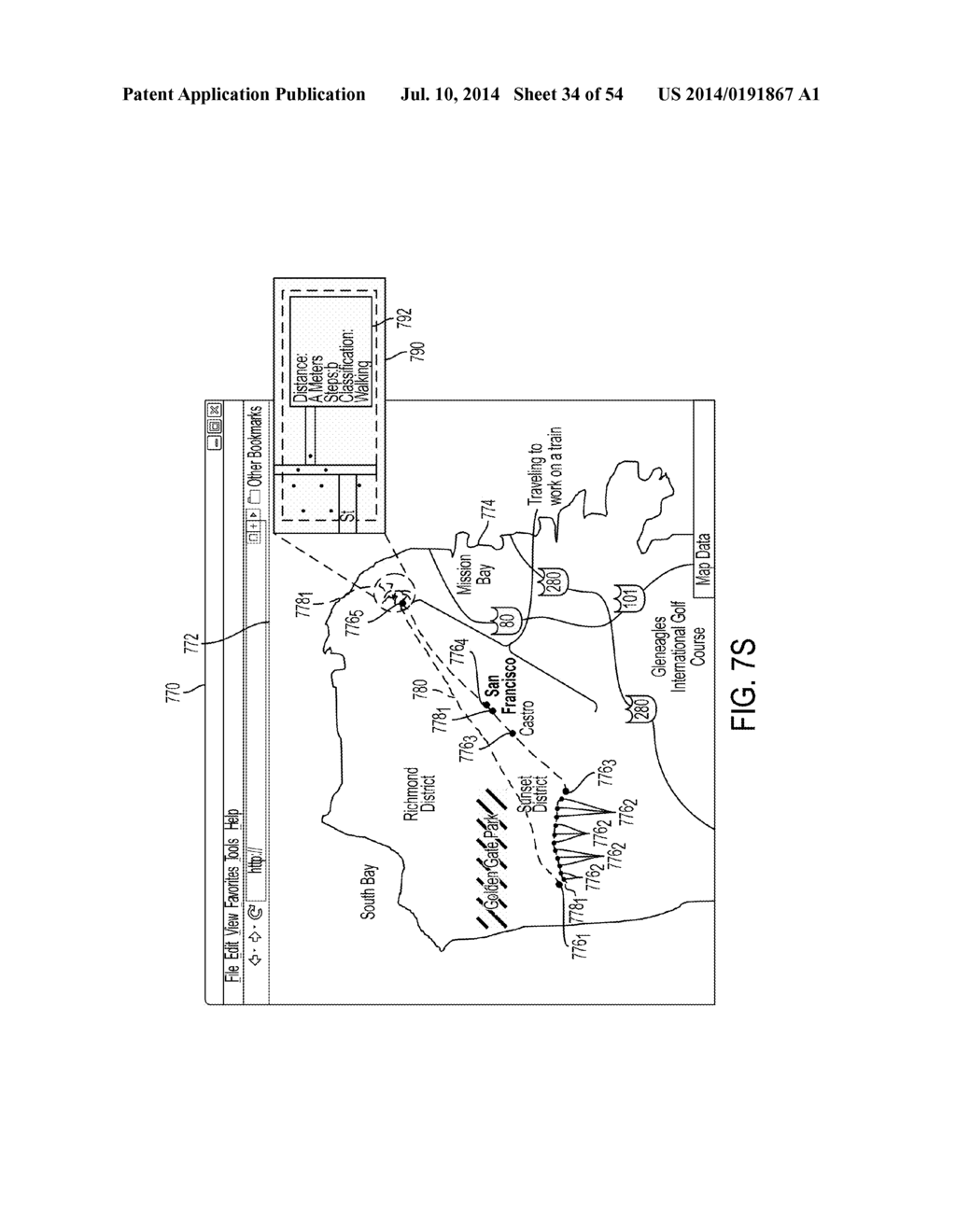 Methods and Systems for Metrics Analysis and Interactive Rendering,     Including Events Having Combined Activity and Location Information - diagram, schematic, and image 35