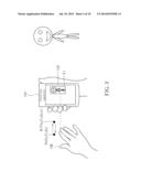 NON-CONTACT CONTROL METHOD OF ELECTRONIC APPARATUS diagram and image