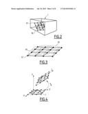 Method and device for elastic registration between a two-dimensional     digital image and a slice of a three-dimensional volume with overlapping     content diagram and image