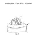 MOVEABLE LED ARRAY FLAPS IN IR LED CAMERA diagram and image