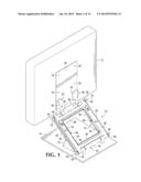 DISPLAY STAND WITH LATCHING MECHANISM diagram and image