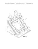 DISPLAY STAND WITH LATCHING MECHANISM diagram and image