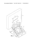 DISPLAY STAND WITH LATCHING MECHANISM diagram and image