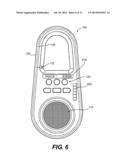 PORTABLE AUDIO DEVICE AND HOUSING diagram and image