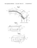 FILLING SYSTEM FOR INTRODUCING FLAT ARTICLES INTO A CONTAINER diagram and image