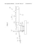 STACKING DEVICE AND METHOD OF PRODUCTION OF WEB MEMBER diagram and image