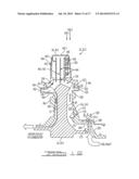 FUEL-COOLED BLADED ROTOR OF A GAS TURBINE ENGINE diagram and image
