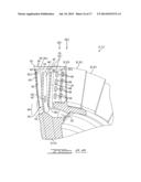 FUEL-COOLED BLADED ROTOR OF A GAS TURBINE ENGINE diagram and image