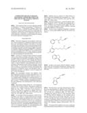 COMPOUNDS FOR USE IN IMAGING, DIAGNOSING AND/OR TREATMENT OF DISEASES OF     THE CENTRAL NERVOUS SYSTEM diagram and image