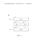 DYNAMICALLY SELECTING FILTERING PATHS TO AVOID MULTI-RADIO COEXISTENCE     INTERFERENCE IN A COMMUNICATION APPARATUS diagram and image