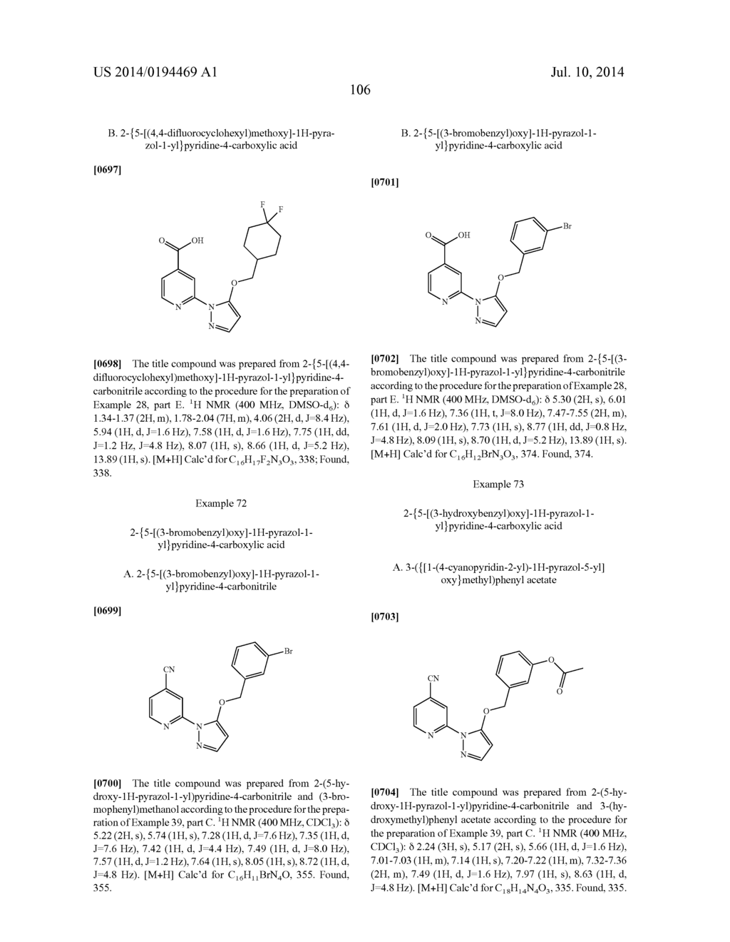 HISTONE DEMETHYLASE INHIBITORS - diagram, schematic, and image 107