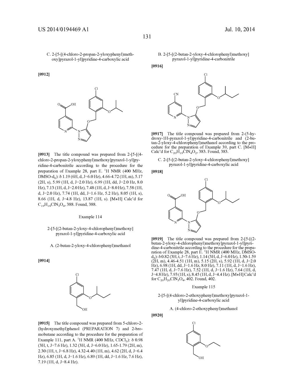 HISTONE DEMETHYLASE INHIBITORS - diagram, schematic, and image 132