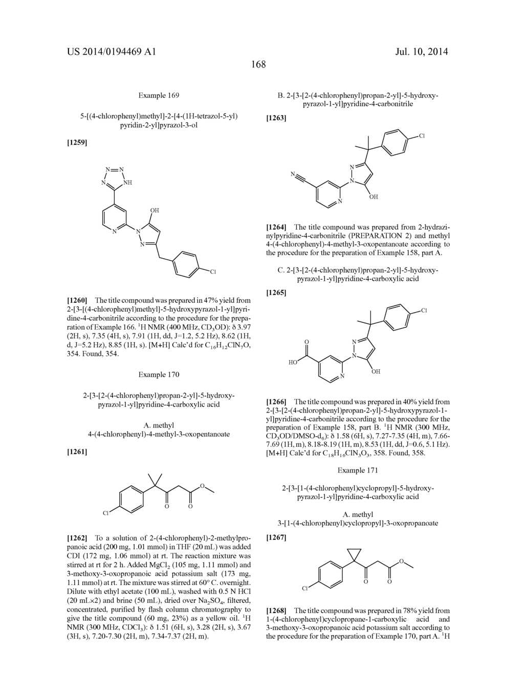 HISTONE DEMETHYLASE INHIBITORS - diagram, schematic, and image 169