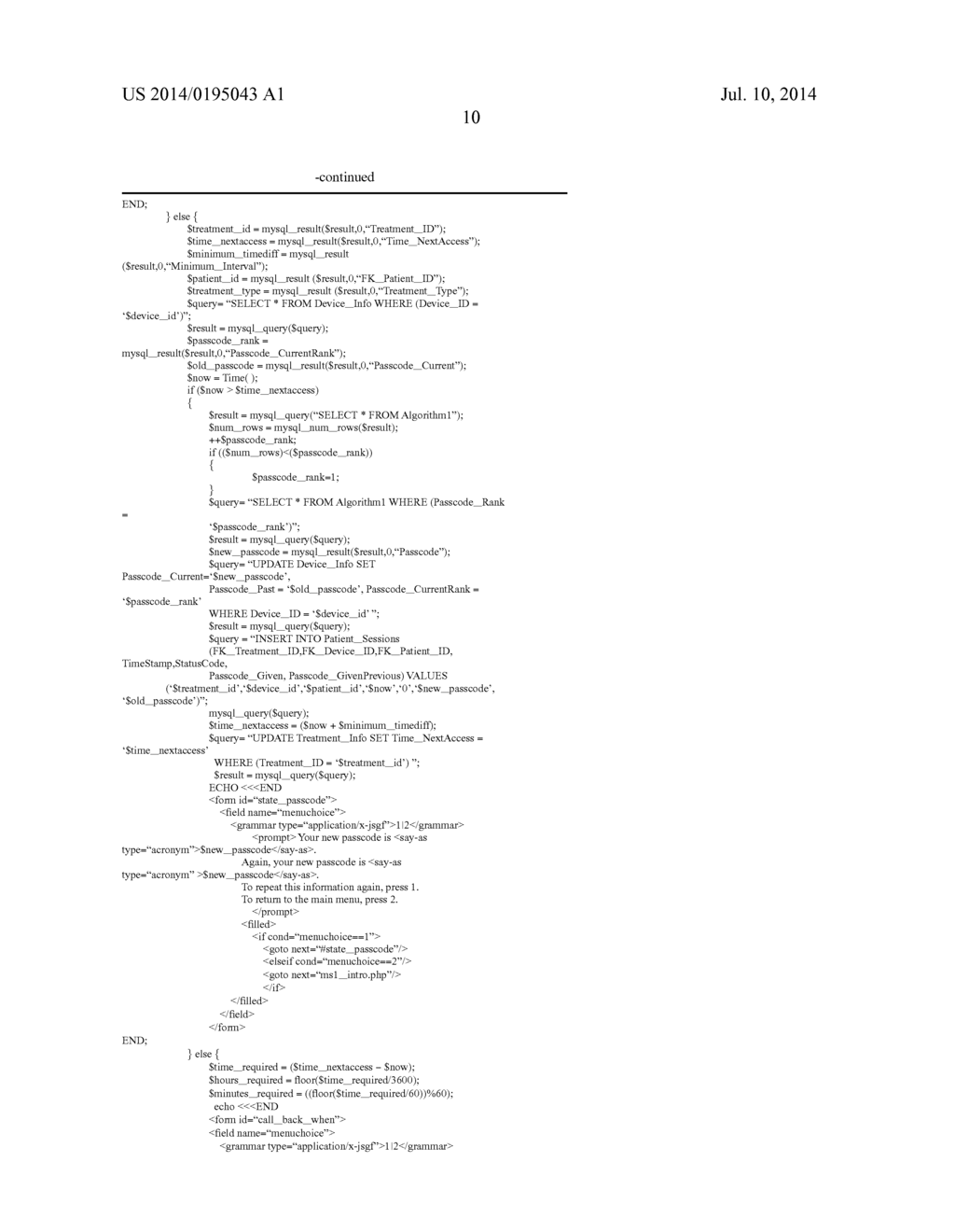 METHOD, SYSTEM AND APPARATUS FOR CONTROLLING PATIENT ACCESS TO MEDICAMENTS - diagram, schematic, and image 25