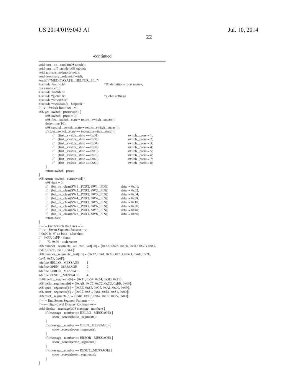 METHOD, SYSTEM AND APPARATUS FOR CONTROLLING PATIENT ACCESS TO MEDICAMENTS - diagram, schematic, and image 37