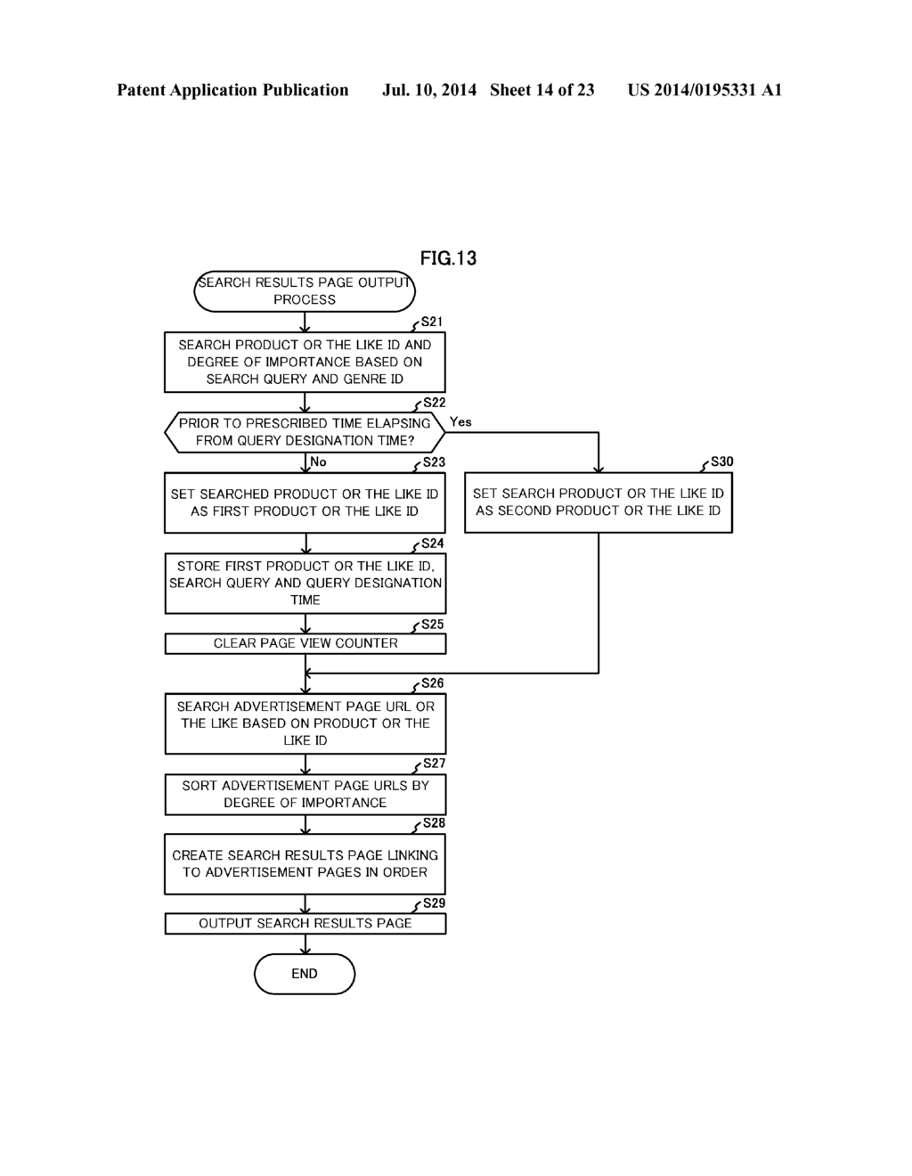 SEARCH DEVICE, NON-TRANSITORY COMPUTER-READABLE RECORDING MEDIUM IN WHICH     SEARCH PROGRAM IS RECORDED, AND SEARCH METHOD - diagram, schematic, and image 15