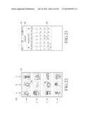 MOBILE DEVICE FOR PERFORMING TRIGGER-BASED OBJECT DISPLAY AND METHOD OF     CONTROLLING THE SAME diagram and image