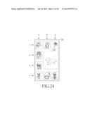 MOBILE DEVICE FOR PERFORMING TRIGGER-BASED OBJECT DISPLAY AND METHOD OF     CONTROLLING THE SAME diagram and image