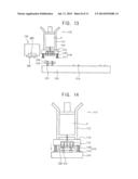 METHOD OF MANUFACTURING A FLIP CHIP PACKAGE AND APPARATUS TO ATTACH A     SEMICONDUCTOR CHIP USED IN THE METHOD diagram and image