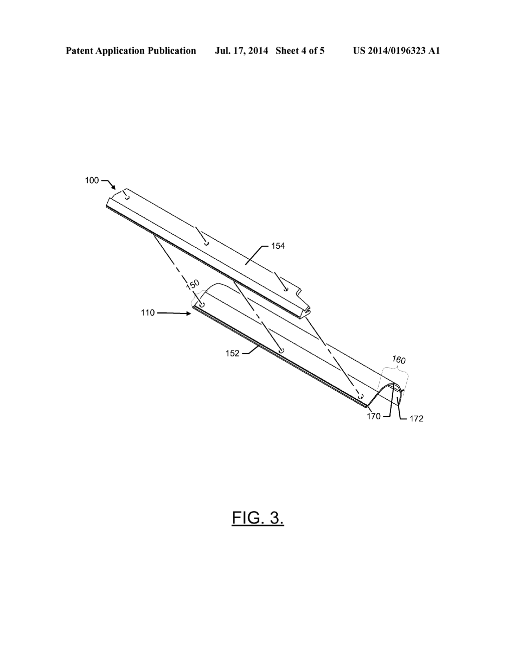 Trailing Shield for a Snow Removal Device - diagram, schematic, and image 05