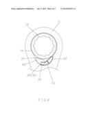 Controlling structure for a unidirectional ratchet wrench diagram and image