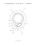 Controlling structure for a unidirectional ratchet wrench diagram and image