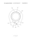 Controlling structure for a unidirectional ratchet wrench diagram and image