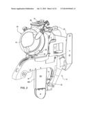 PLANTING UNIT FOR A SEEDING MACHINE HAVING BLOCKING MEMBER TO CONTROL     HAND-OFF OF SEED FROM A SEED METER TO A SEED DELIVERY SYSTEM diagram and image