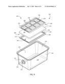 ABSORBENT PAD FOR USE WITH ANIMAL CAGING SYSTEMS diagram and image