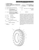 TIRE TREAD FOR A FARM TRACTOR diagram and image