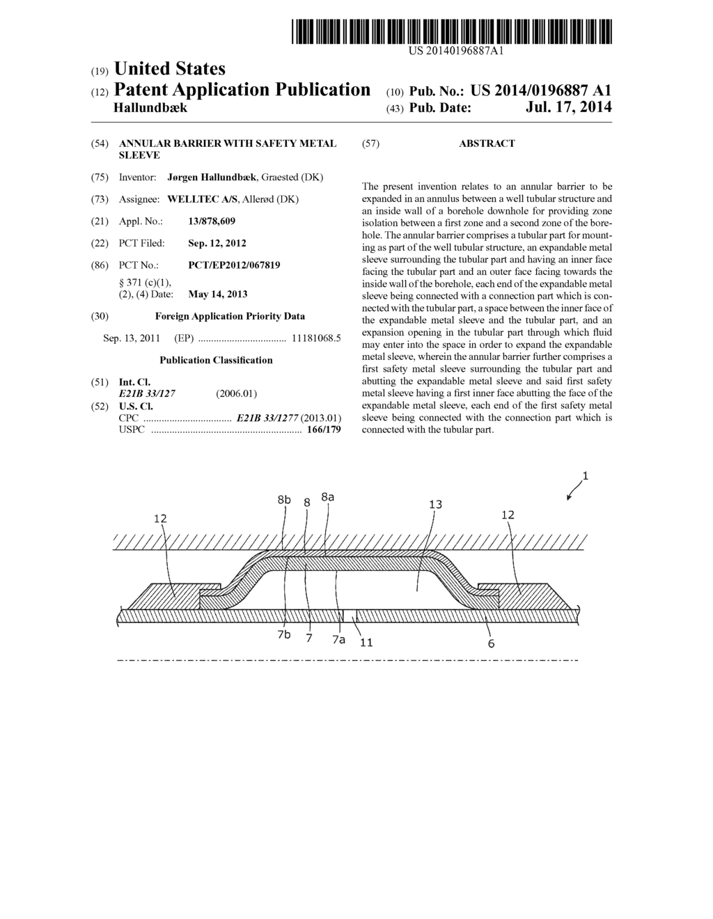 ANNULAR BARRIER WITH SAFETY METAL SLEEVE - diagram, schematic, and image 01