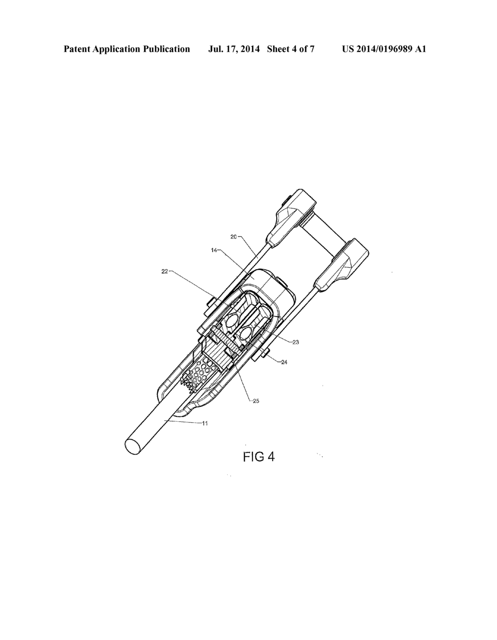 FALL ARREST SAFETY APPARATUS WITH BLOCKING ON A ROPE - diagram, schematic, and image 05