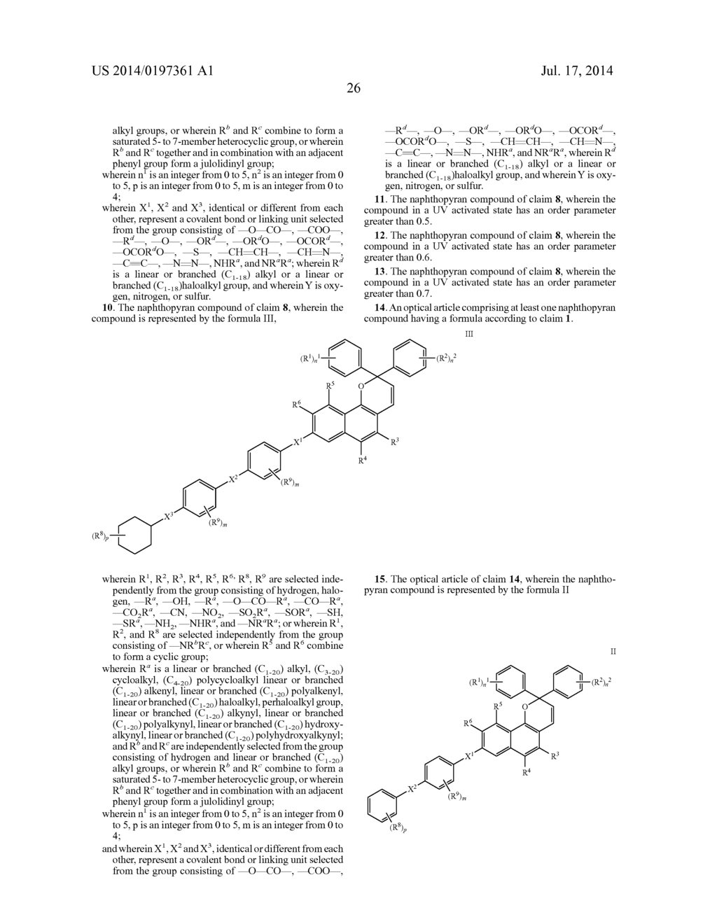 DICHROIC-PHOTOCHROMIC 2H-NAPHTHO[1,2-b]PYRAN COMPOUNDS AND DEVICES - diagram, schematic, and image 28