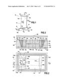 COMPACTING AND INJECTION MOLD FOR A FIBER PREFORM FOR FABRICATING A     TURBINE ENGINE GUIDE VANE MADE OF COMPOSITE MATERIAL diagram and image