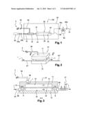 PRESSURE MAINTAINING DEVICE FOR CREATING COMPOSITE COMPONENTS BY INJECTING     RESIN AND ASSOCIATED METHOD diagram and image