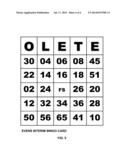 Roulette Based Bingo Game and Method of Playing Bingo diagram and image