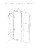 PORTABLE ELECTRONIC APPARATUS AND CASING THEREFOR diagram and image