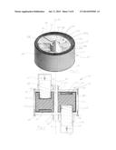 COMPRESSOR WITH ROTATING CAM AND SLIDING END VANES diagram and image